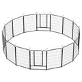 Heavy-Duty Iron Exercise-Pen System Portable Yard Camping Kennel Alternative U16870