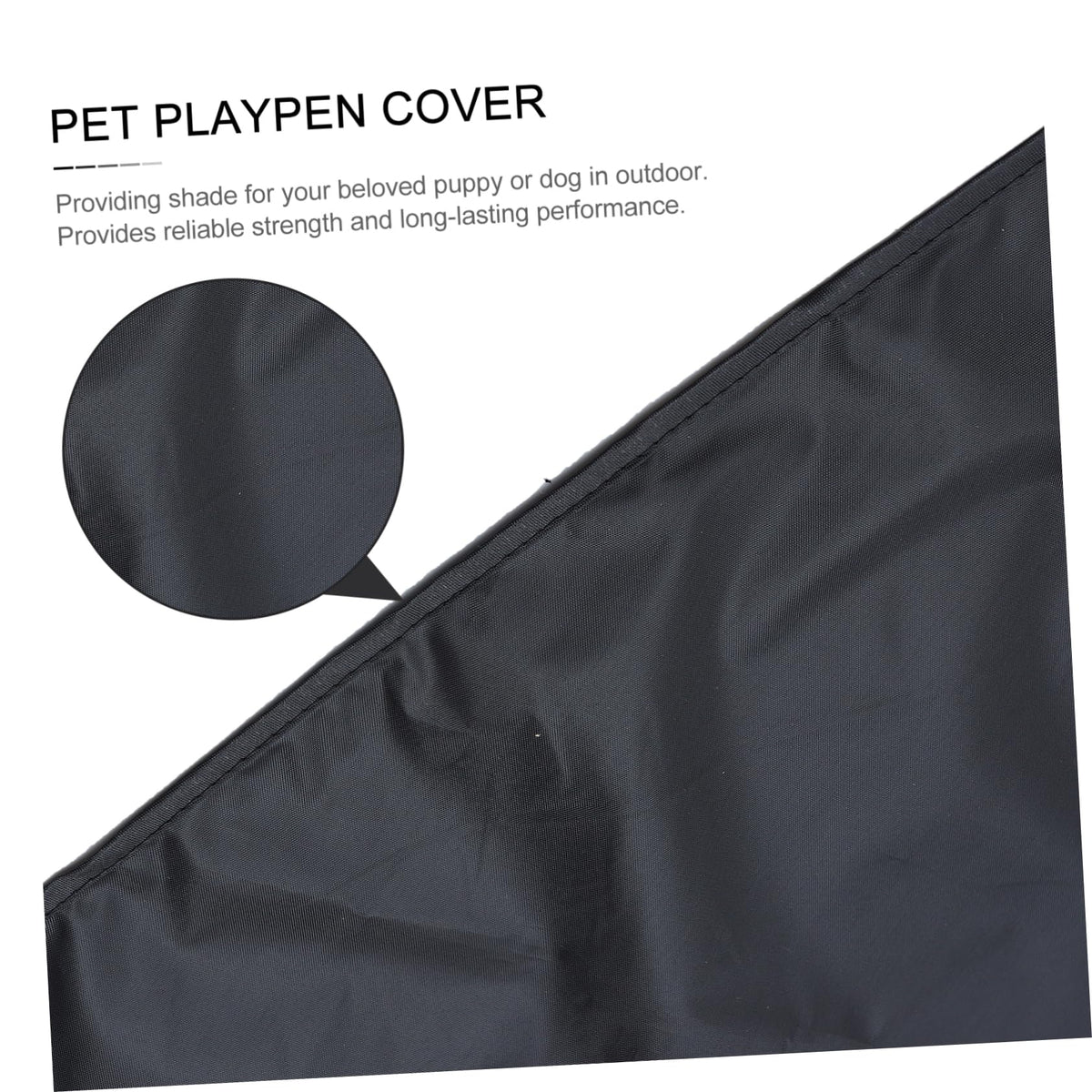 2pcs Heavy Duty Oxford Dog Crate Cover N5000