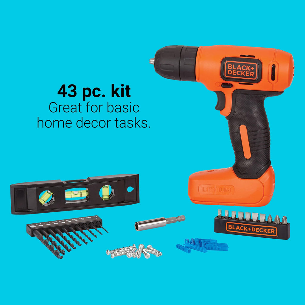 Cordless Drill + 43 pc. Project Kit C508
