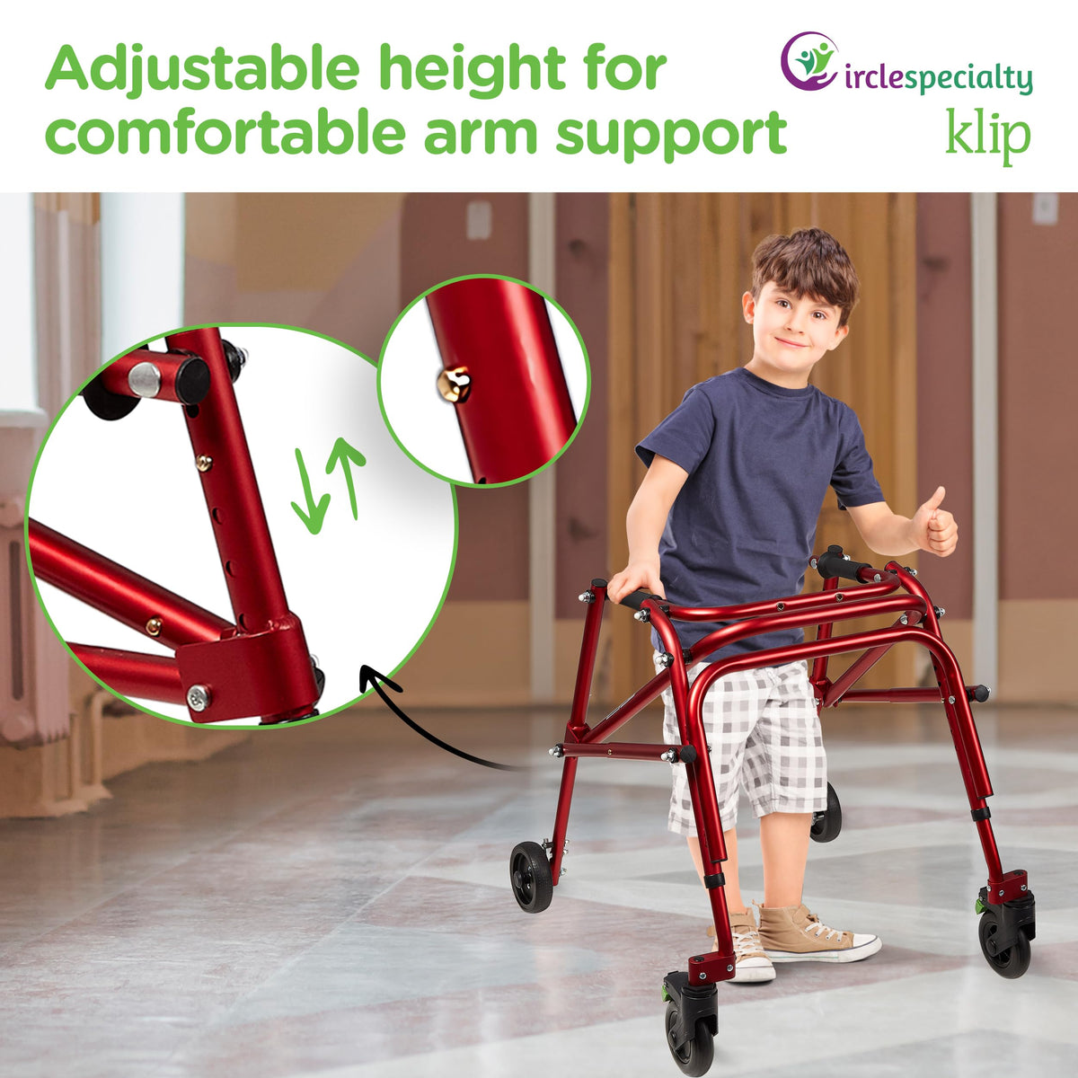Posterior Rollator Walker 4 Wheel E522874
