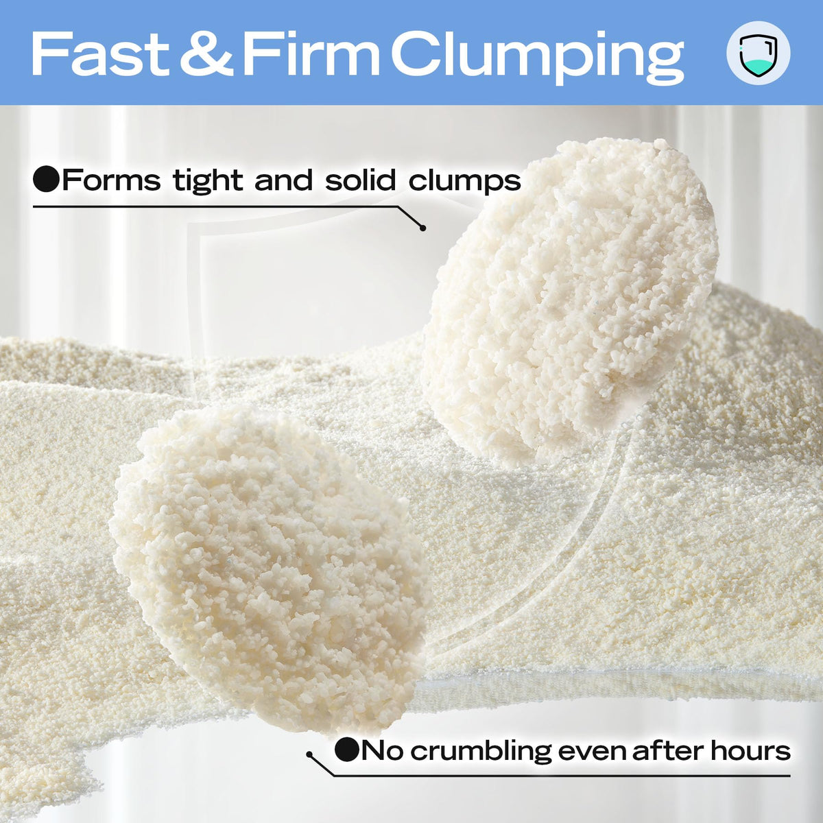 Unscented Plant-Based Clumping Cat Litter, 16.5 LB J7055