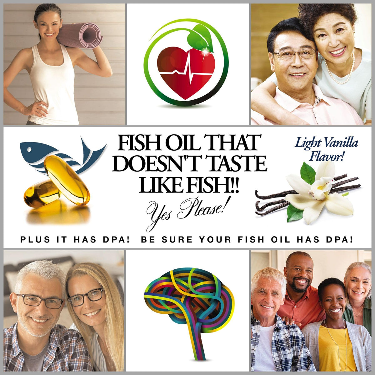 Wild Caught Omega 3 Fish Oil 2,900 MG E96567