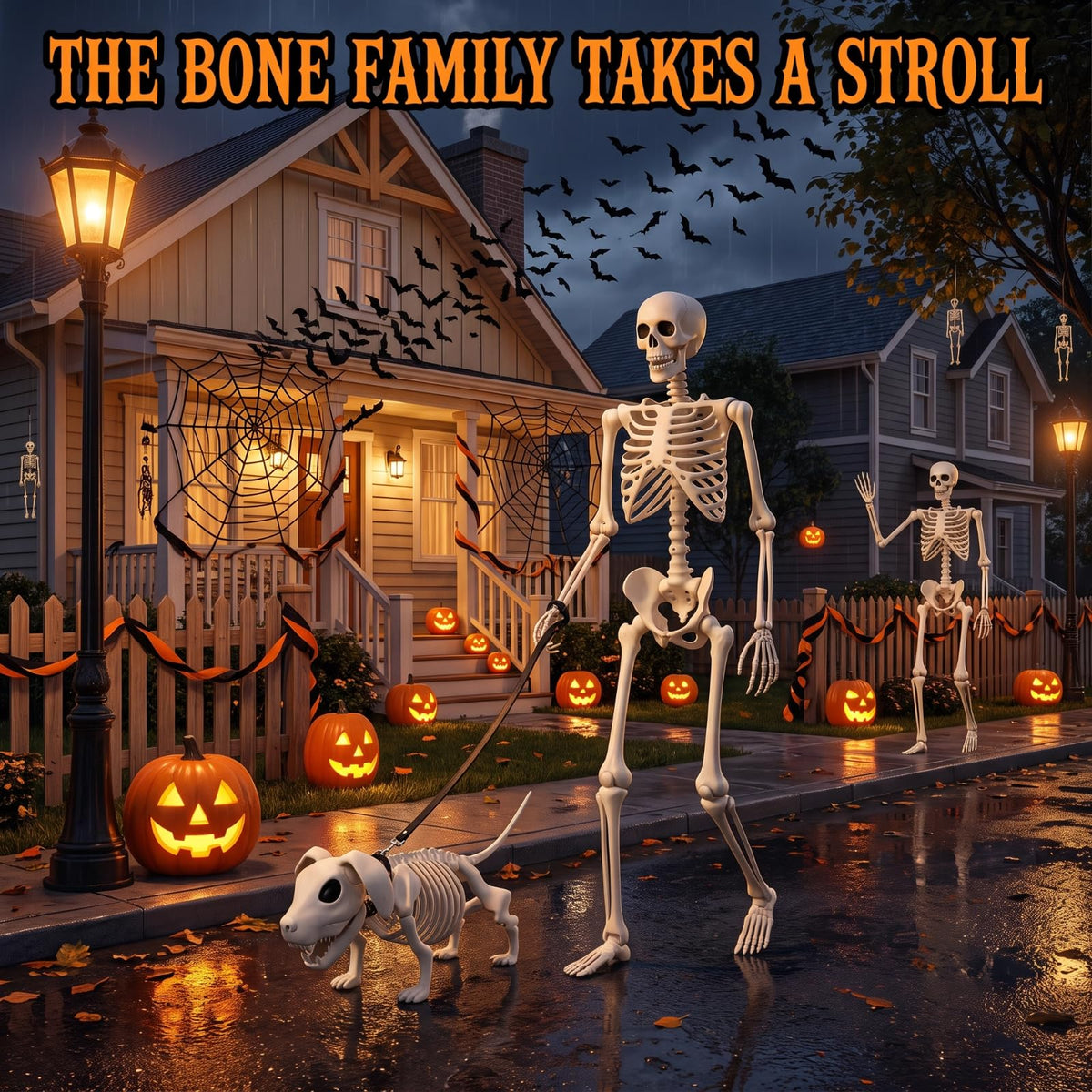 5.4FT Posable Skeleton P9099