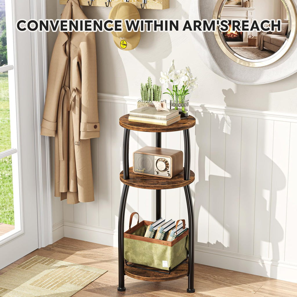 Round 3-Tier Side Table U659