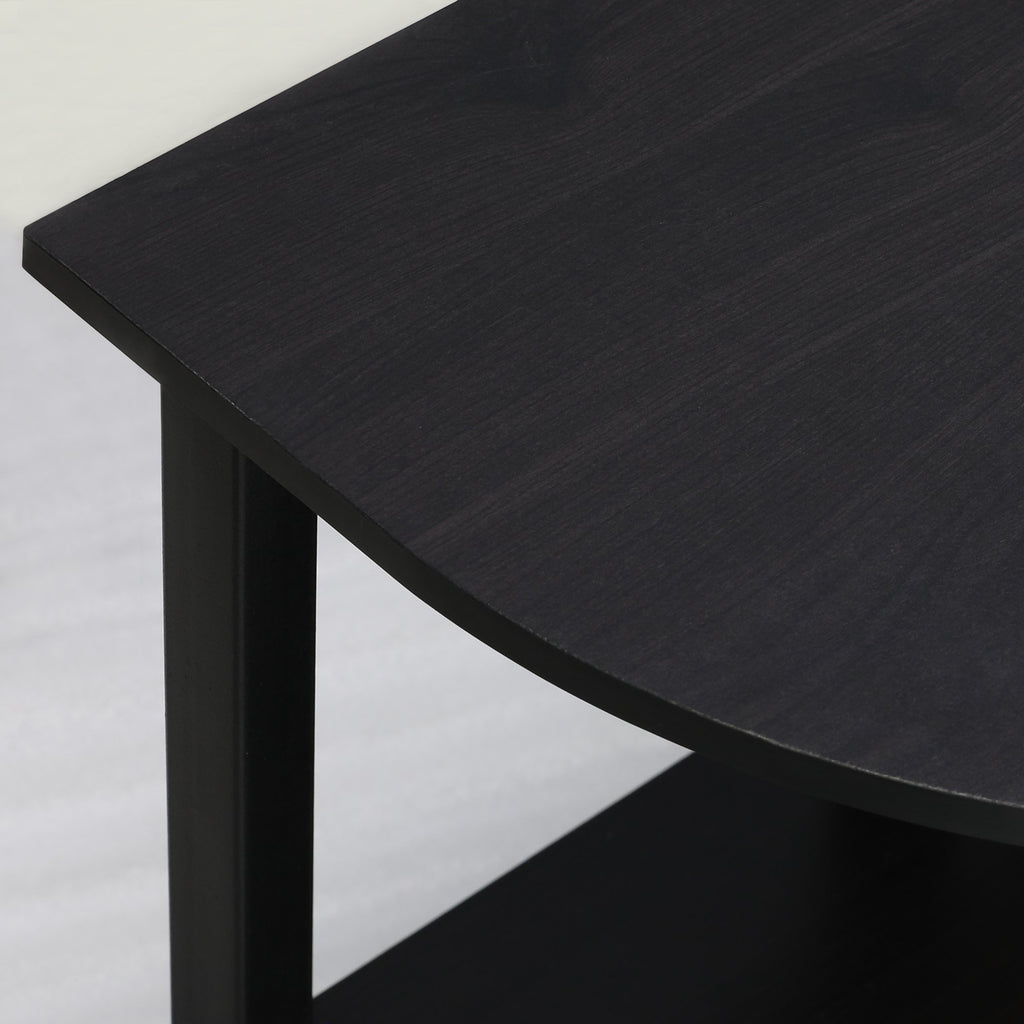 Black 3-Tier TV Stand M5179