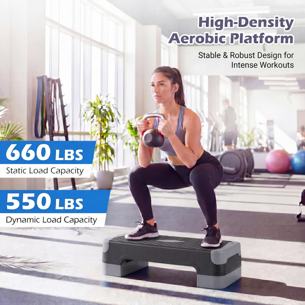 Adjustable 5 in 1 Aerobic Step Platform A9010
