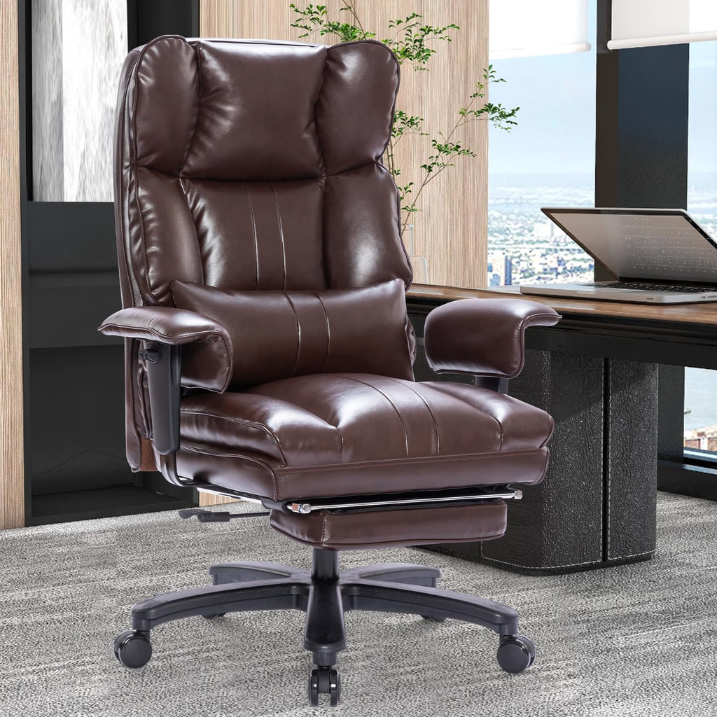 Big and Tall Office Chair with Foot Rest K496326