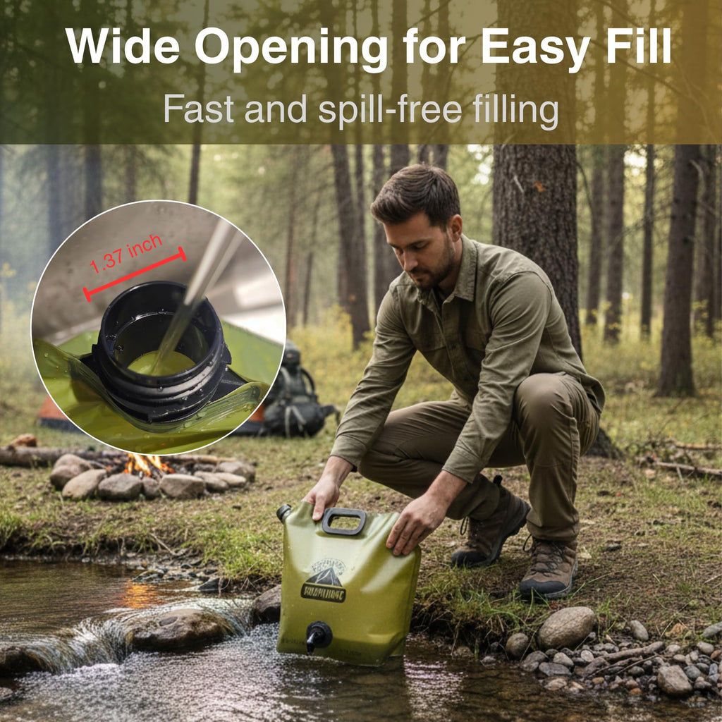 2 Gallon Collapsible Water Container with Spout P176182