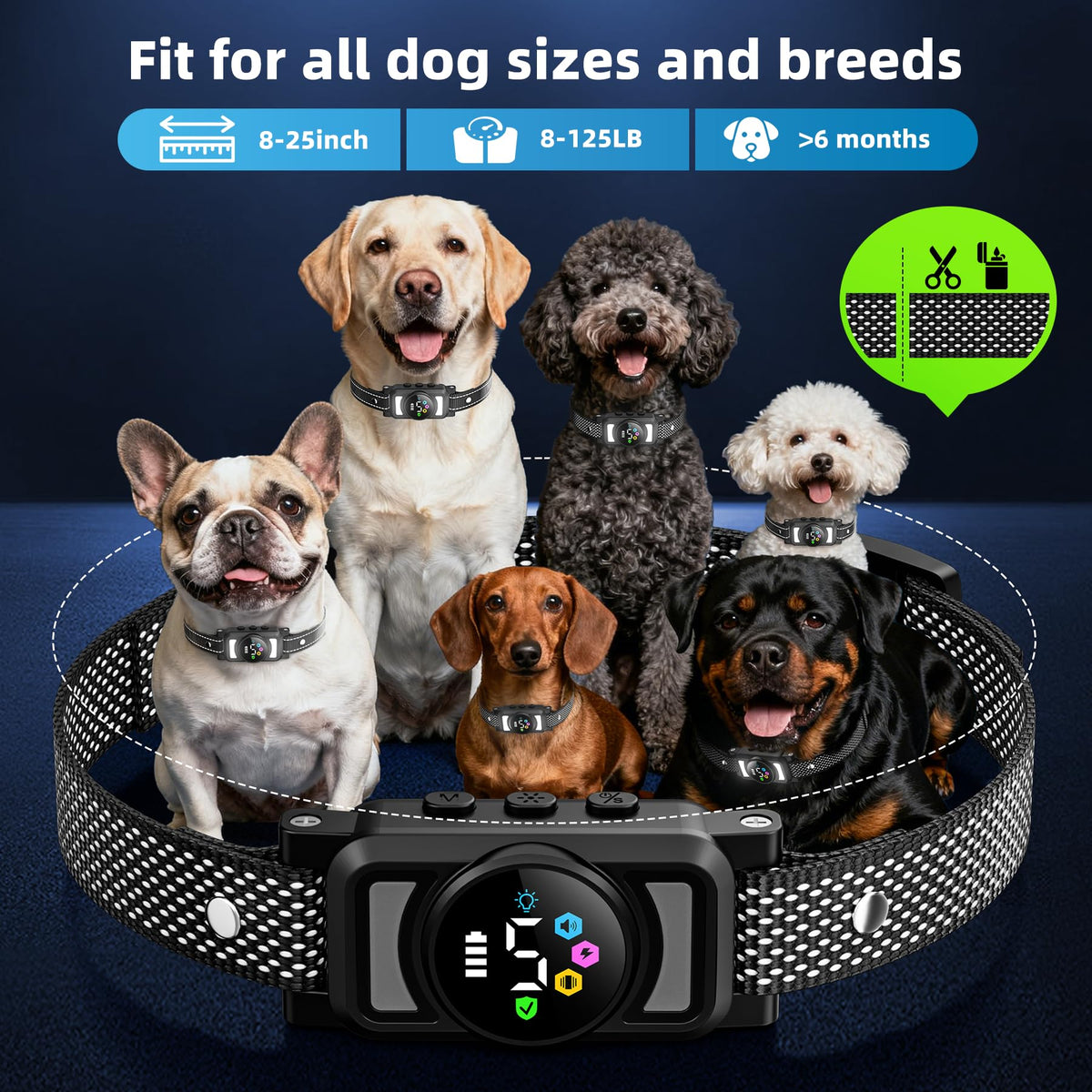 Dog Bark Collar V1217