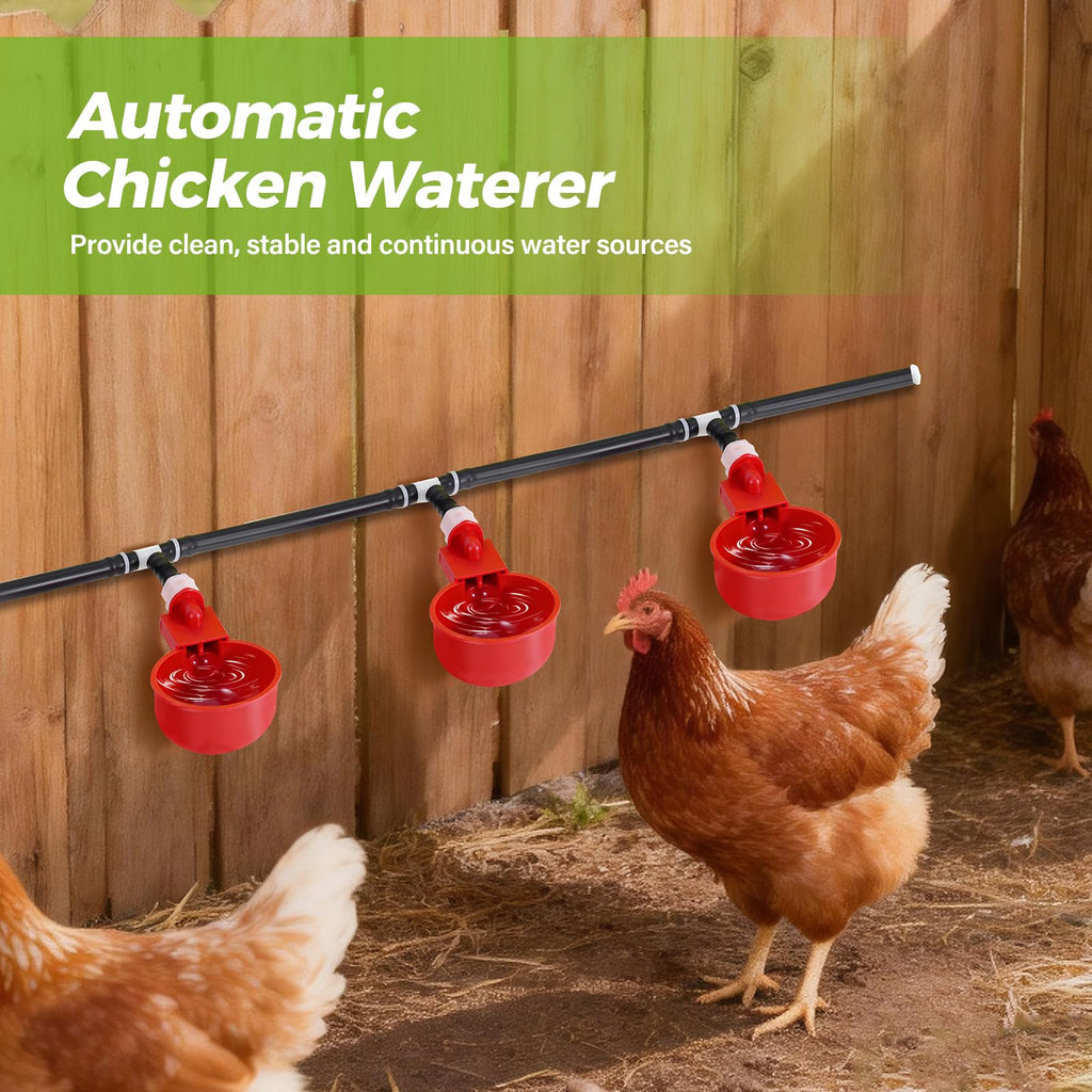 Automatic Chicken Waterer Set I2652