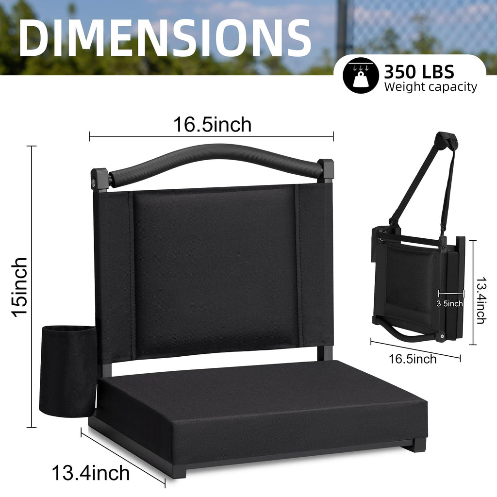 Stadium Seats with Back Support and Cushion F220
