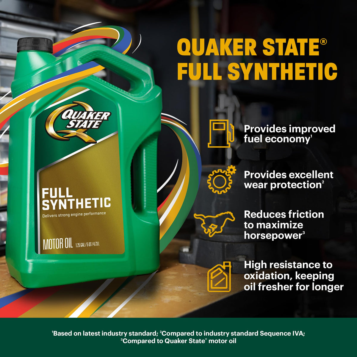 Full Synthetic 5W-30 Motor Oil 1 Quart 6 Pack X2577