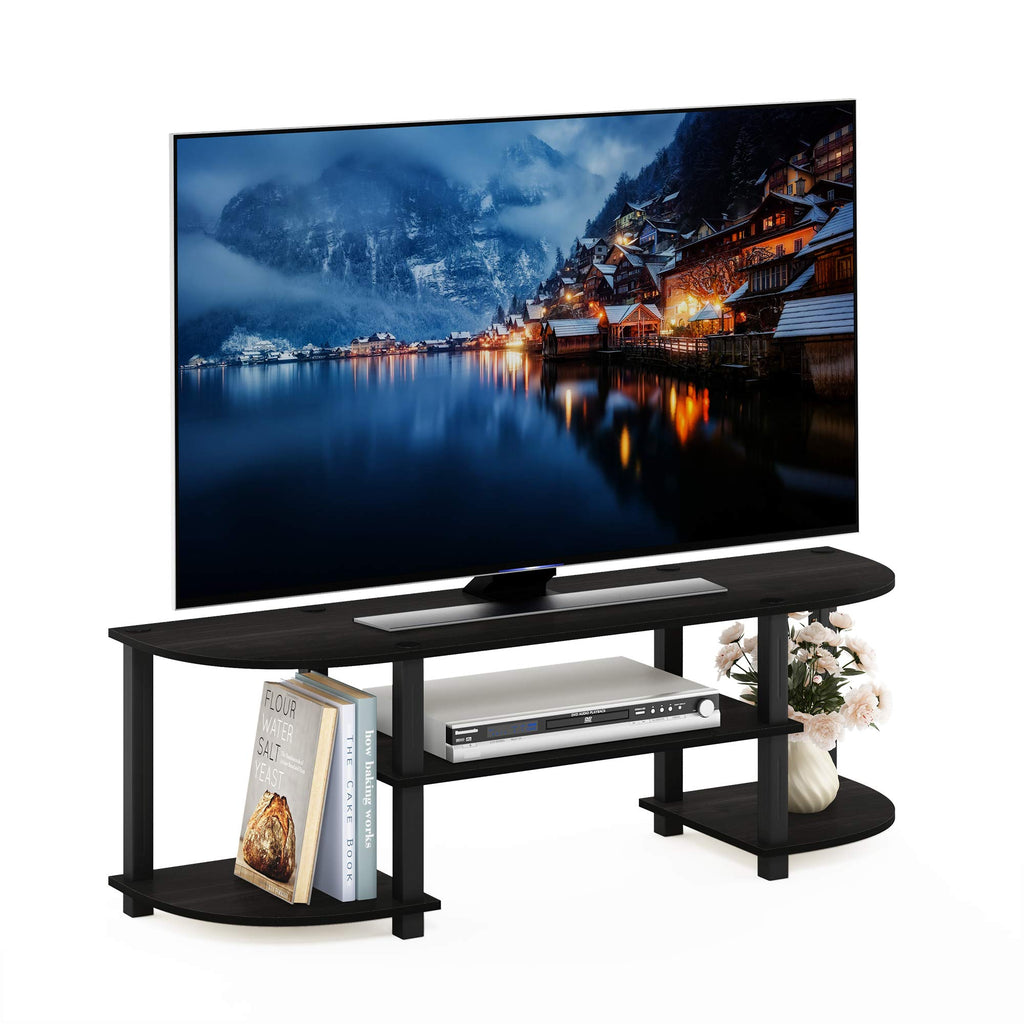 Black 3-Tier TV Stand M5179