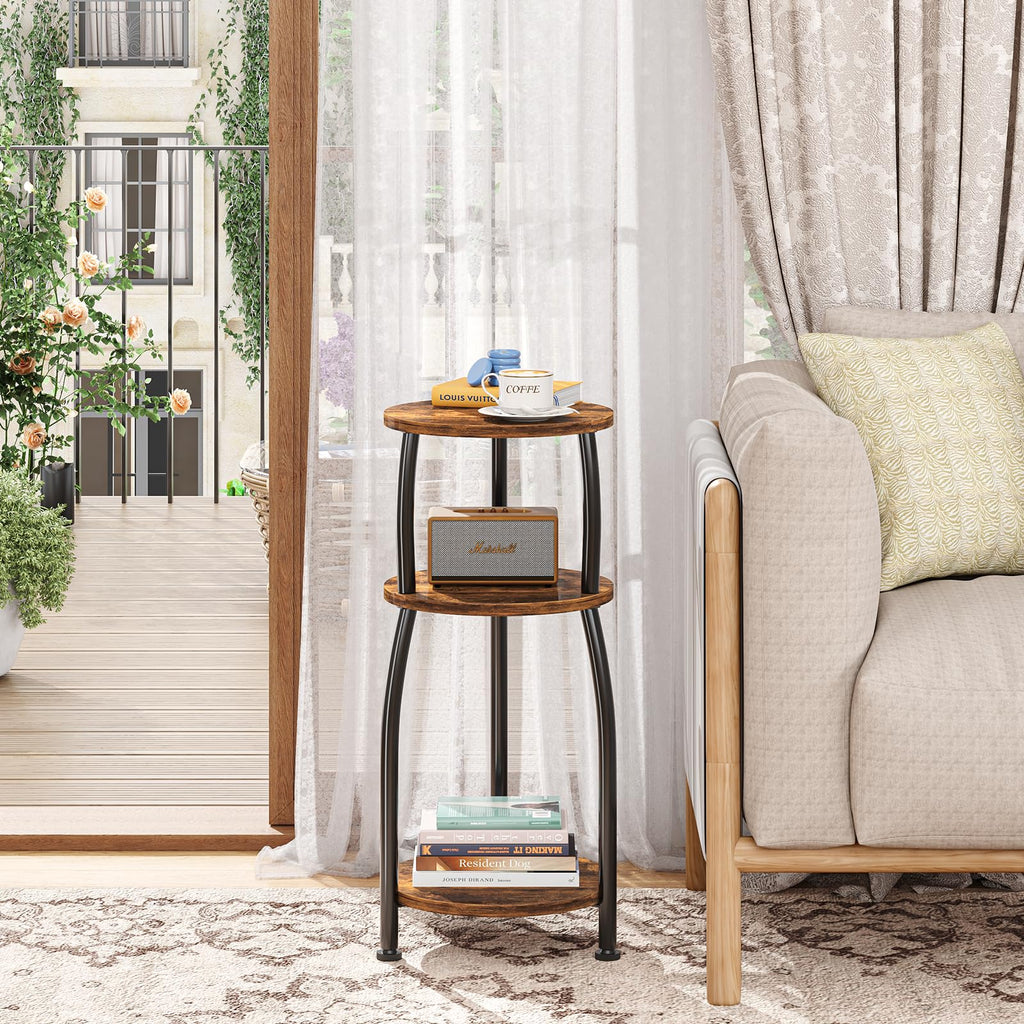 Round 3-Tier Side Table U659
