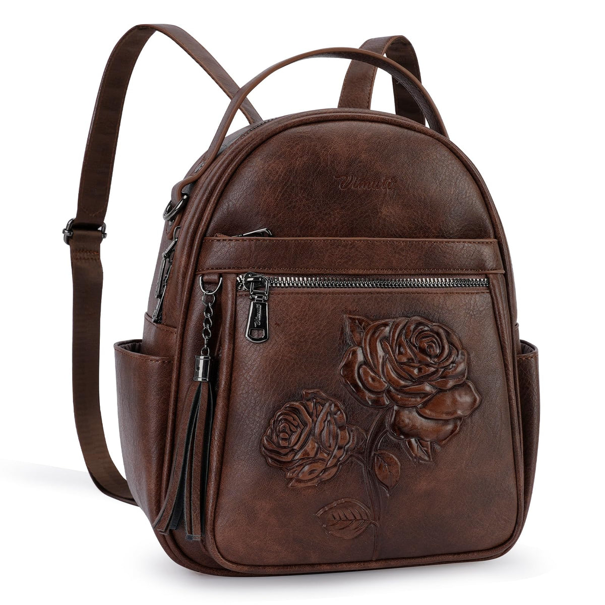 Vegan Leather Mini Backpack Purse G141