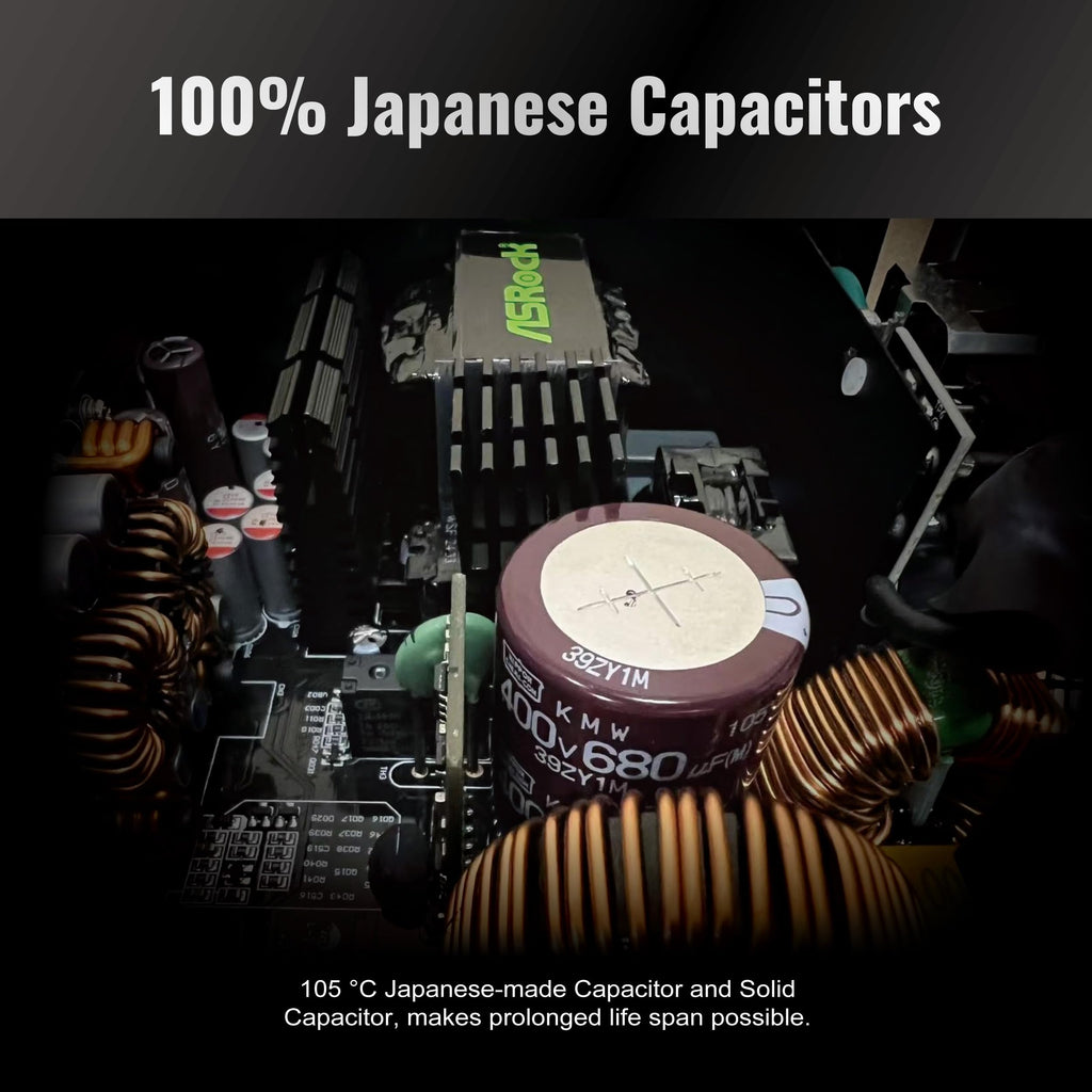 1000W 80 Plus Gold Full Modular Power Supply I686