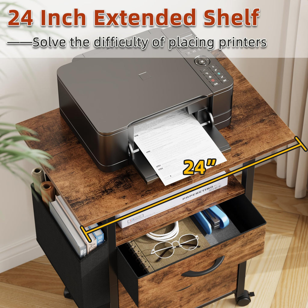 2 Drawer Mobile File Cabinet M499552