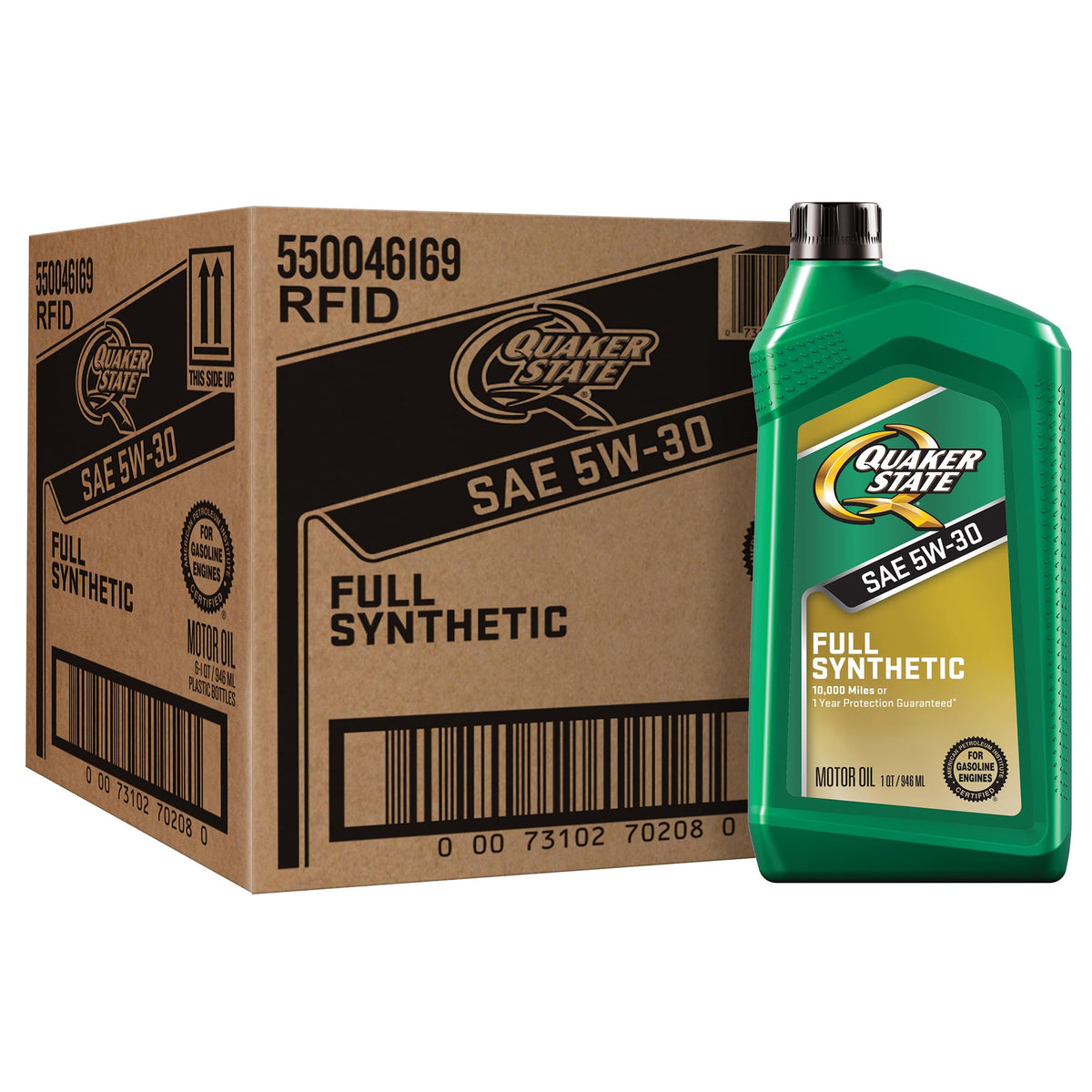 Full Synthetic 5W-30 Motor Oil 1 Quart 6 Pack X2577