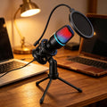 USB Condenser Gaming Mic with Shock Mount U795