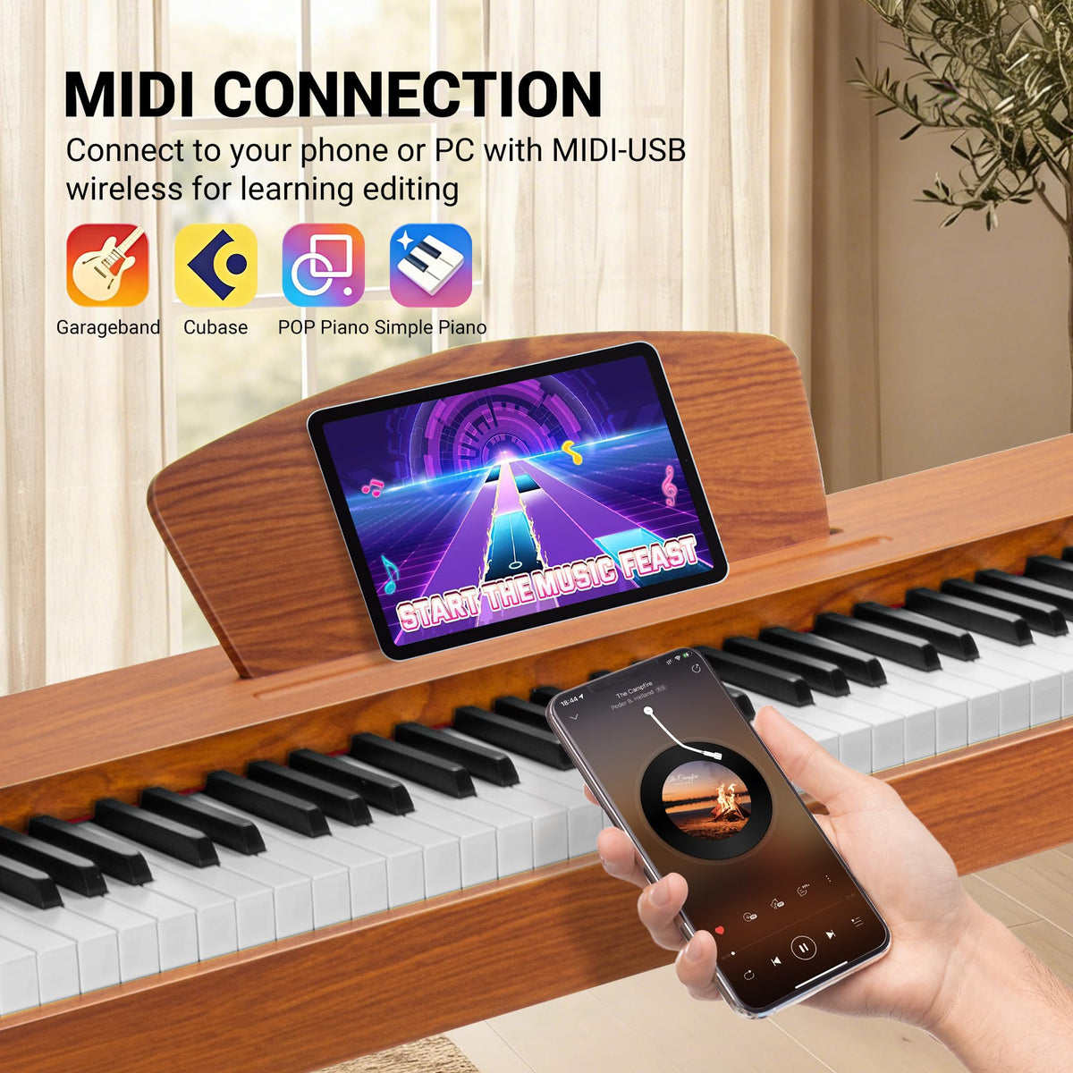 88 Key Weighted Digital Piano H987
