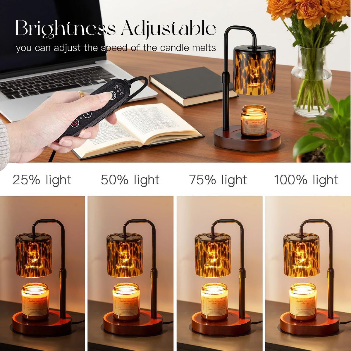 Candle Warmer Lamp with Timer A63905