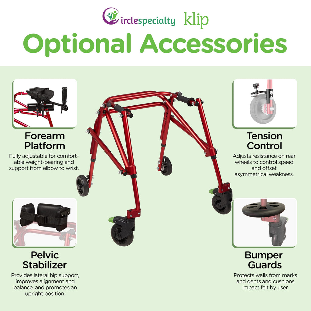 Posterior Rollator Walker 4 Wheel E522874