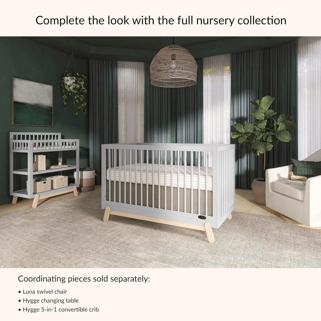 Baby Changing Table with Safety Rails and Storage Shelves W805