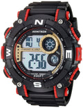 Digital Chronograph Resin Strap Watch H60815