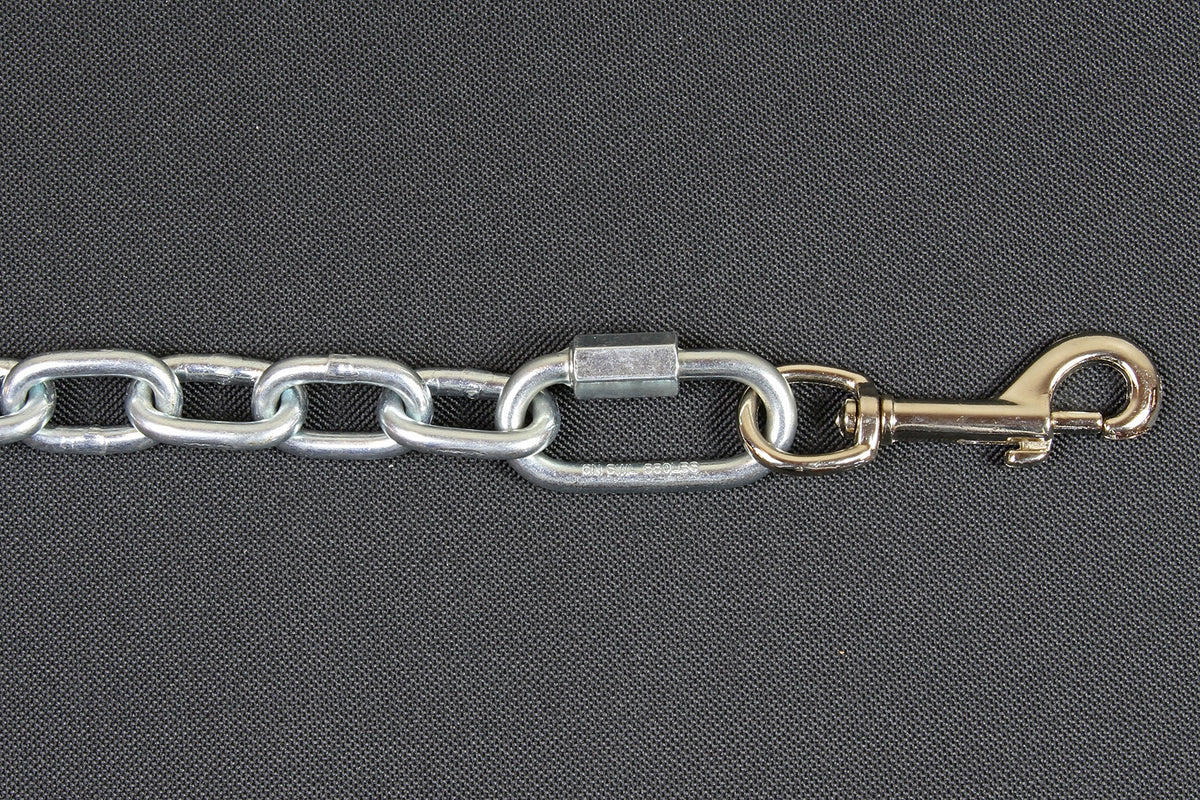 Chew Proof Dog Tether Chain with Tie Down J99974